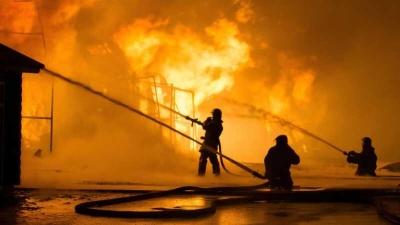 В Ростове-на-Дону начался сильный пожар